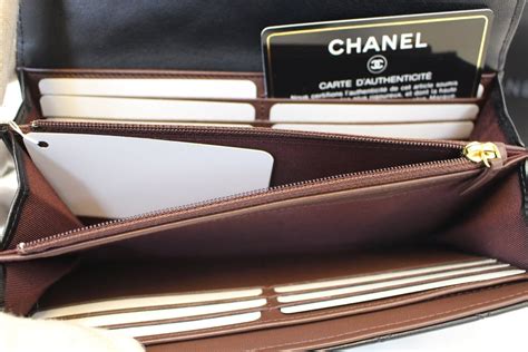 lambskin chanel wallet.